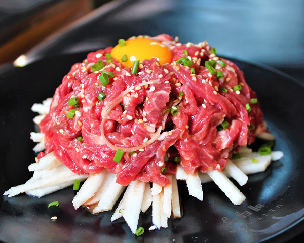 Veteran BBQ Restaurant_Beef Sashimi_menu_image