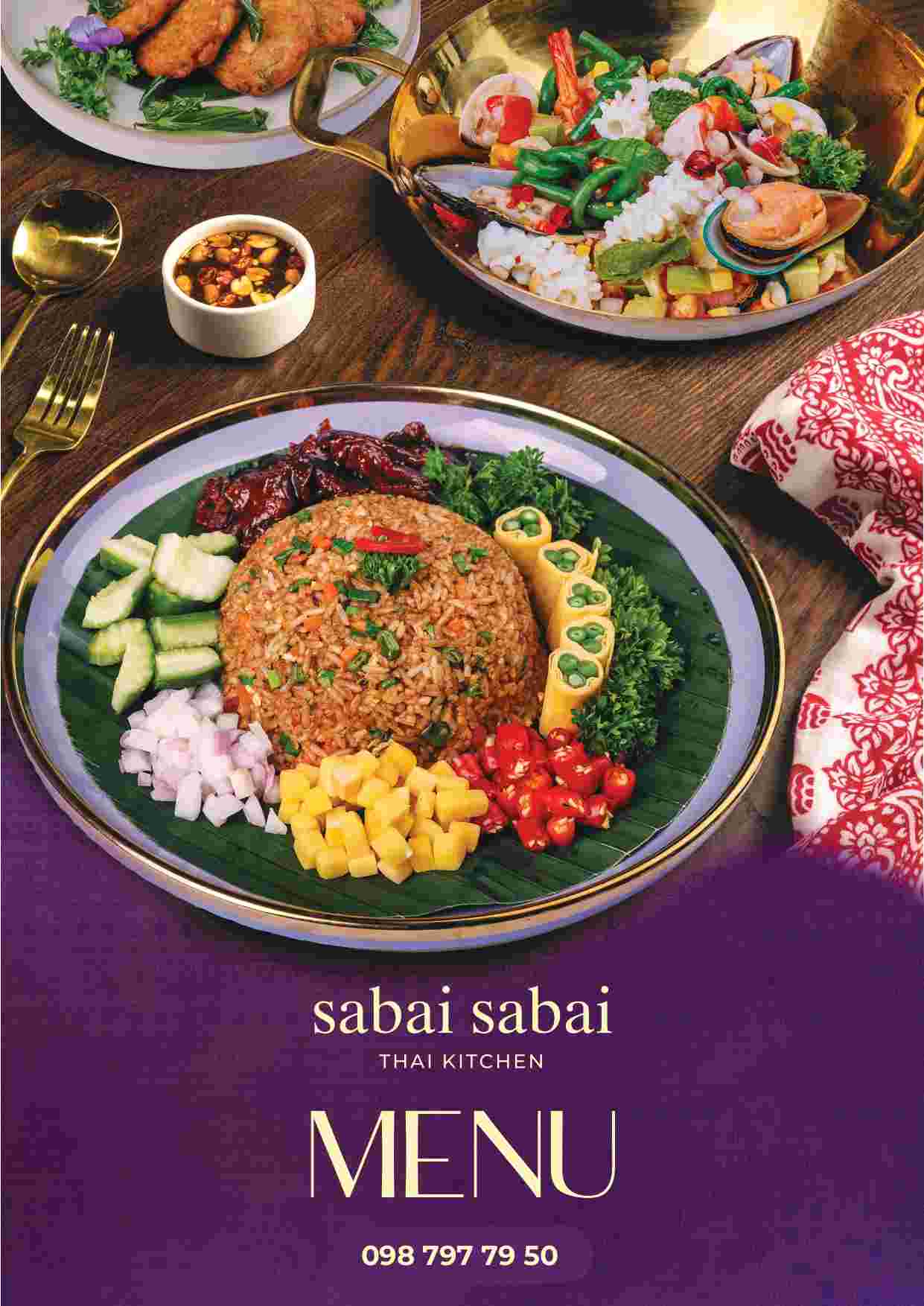 Sabai Sabai Phu Quoc Thailand Restaurant_menu_picture