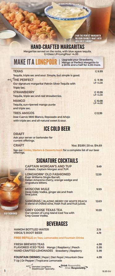 LongHorn Steakhouse_menu_picture