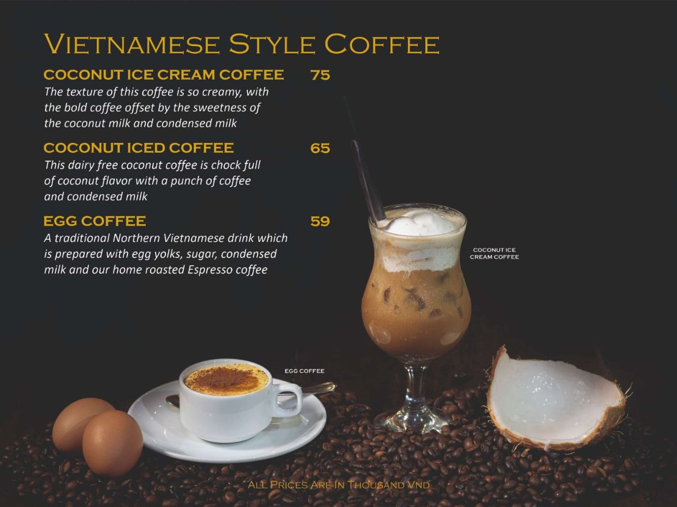 Hoian Roastery espresso&coffee House_menu_picture