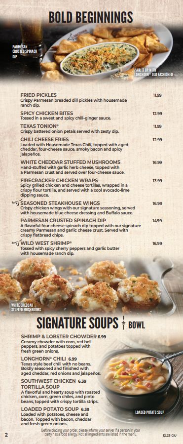 LongHorn Steakhouse_menu_picture