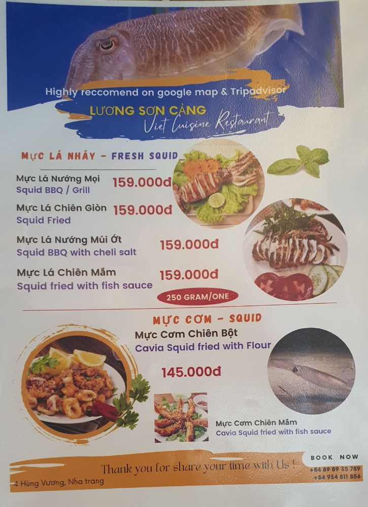 Nhà hàng Lương Sơn Cảng_menu_picture