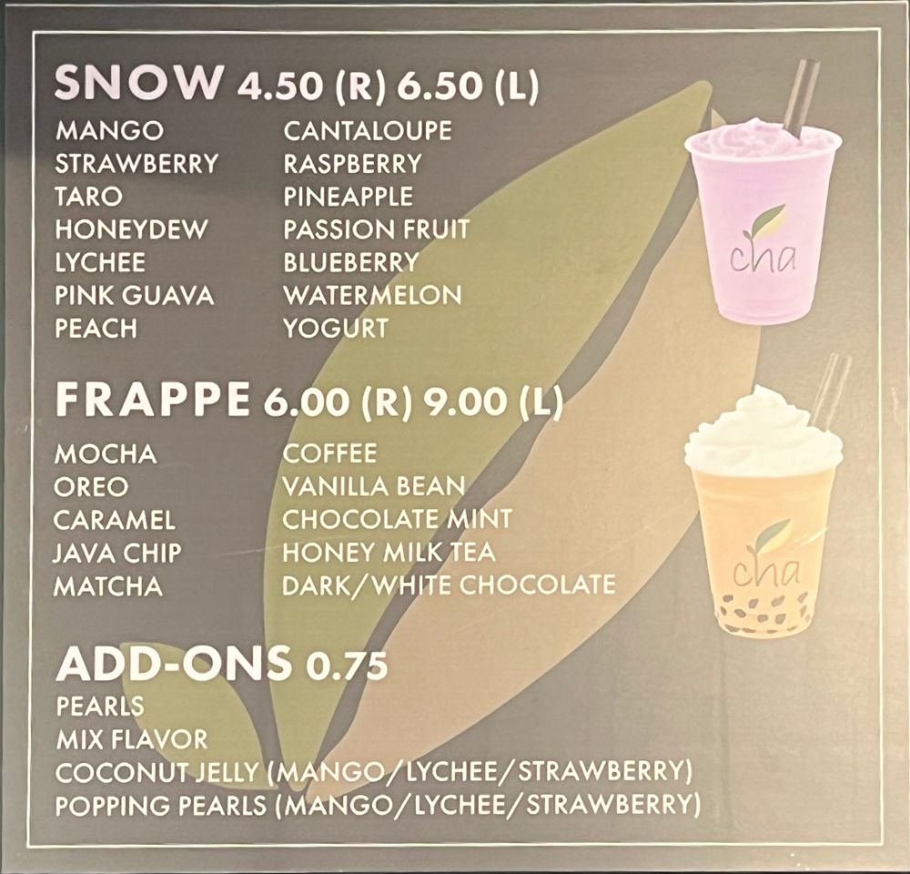 Cha Cafe & Bistro_menu_picture