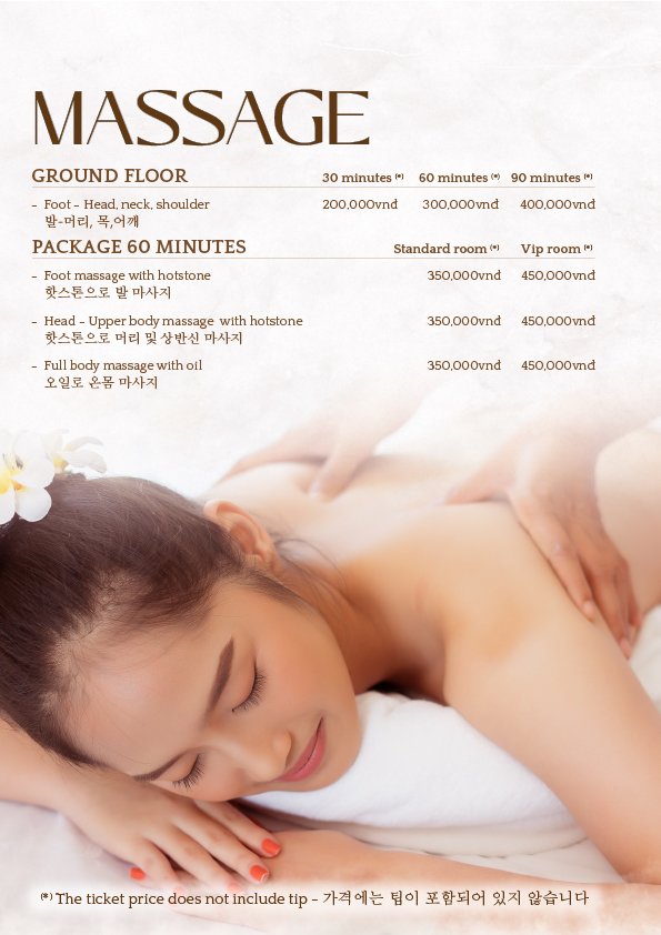 137 Luxury Massage_menu_picture