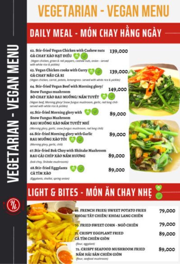 Hong Hoai's Restaurant_menu_picture