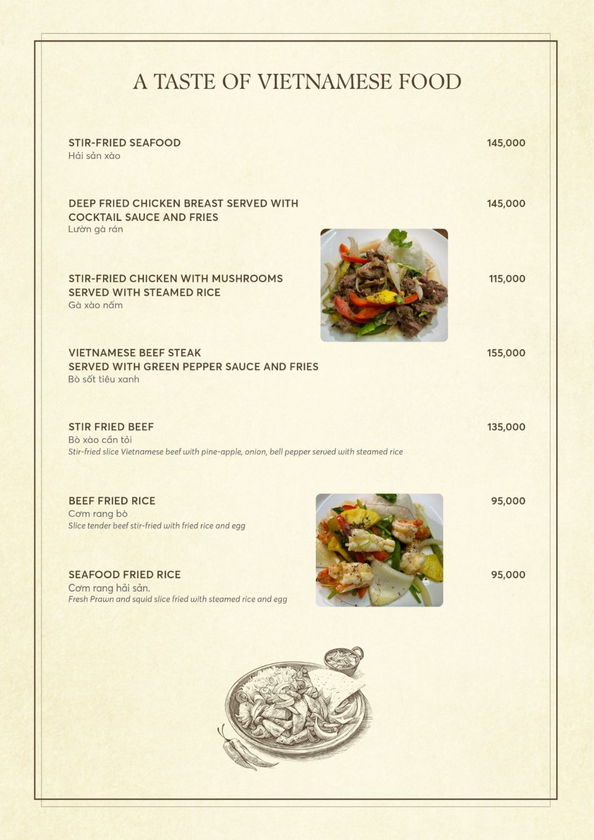 Don Duck Old Quarter Restaurant_menu_picture