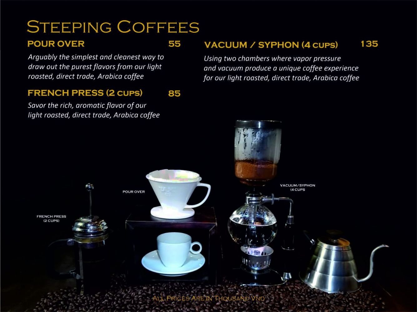 Hoian Roastery espresso&coffee House_menu_picture