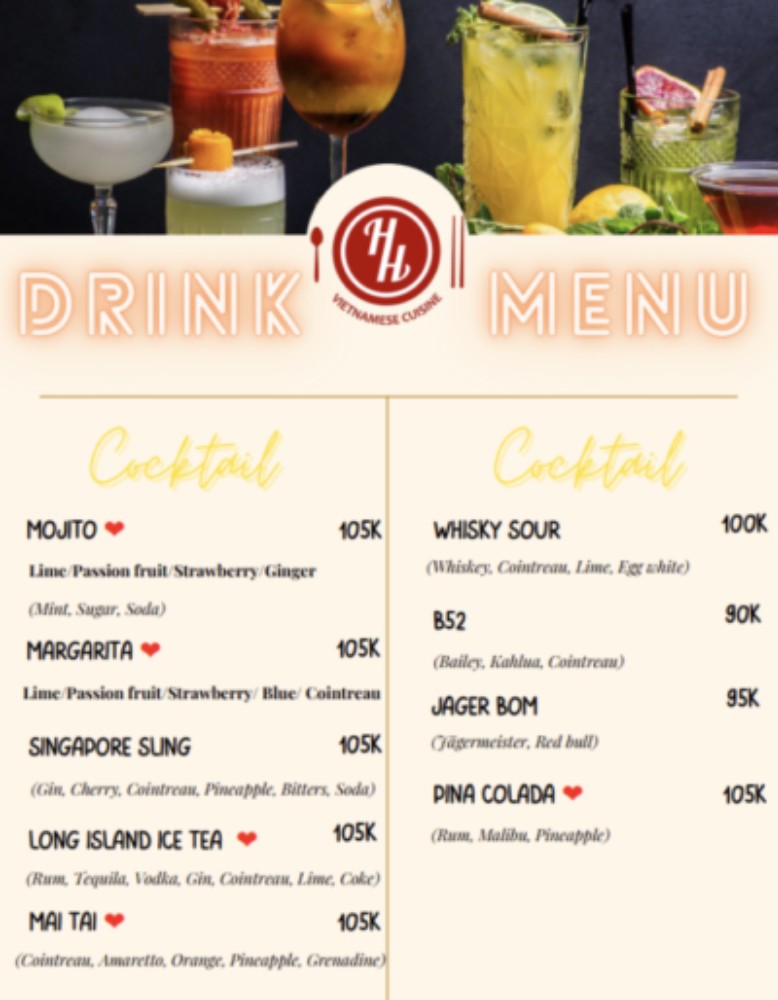 Hong Hoai's Restaurant_menu_picture